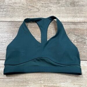 Alphalete | Alphalux Teal Sports Bra